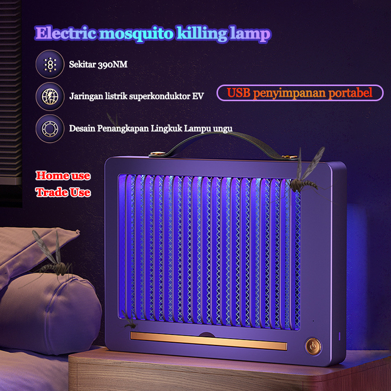 （COD) Insect Killer Perangkap Nyamuk Lalat Lampu UV 3W Nyamuk listrik