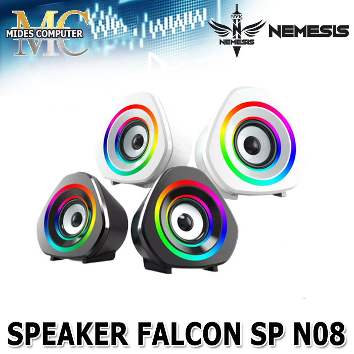 Speaker Gaming RGB Stereo NYK SPN 08 Falcon 2.0