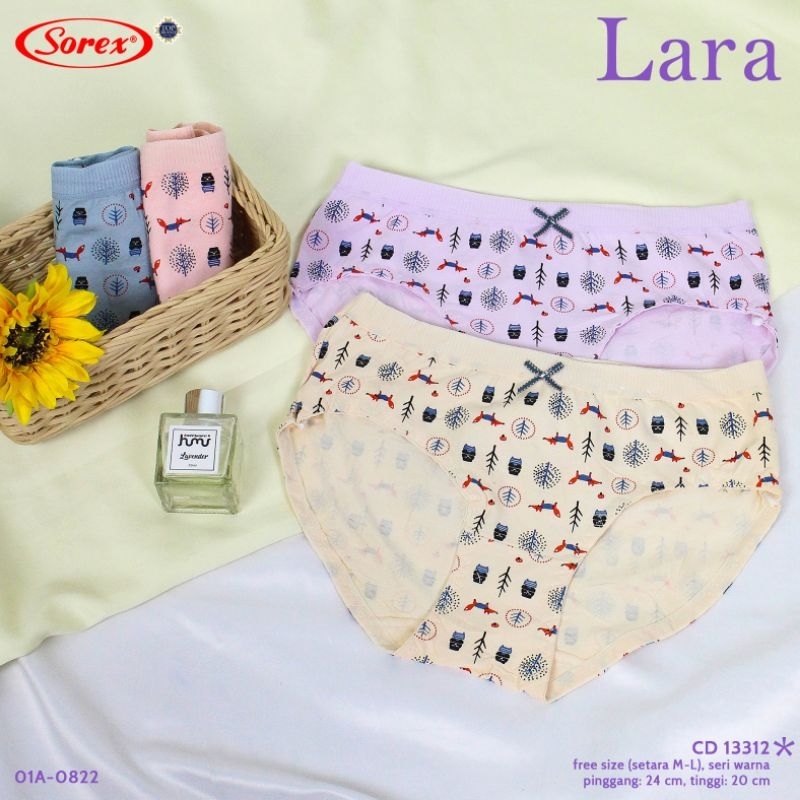 Sorex 13308 13310 13311 13312  celana dalam wanita Ukuran ALL SIZE