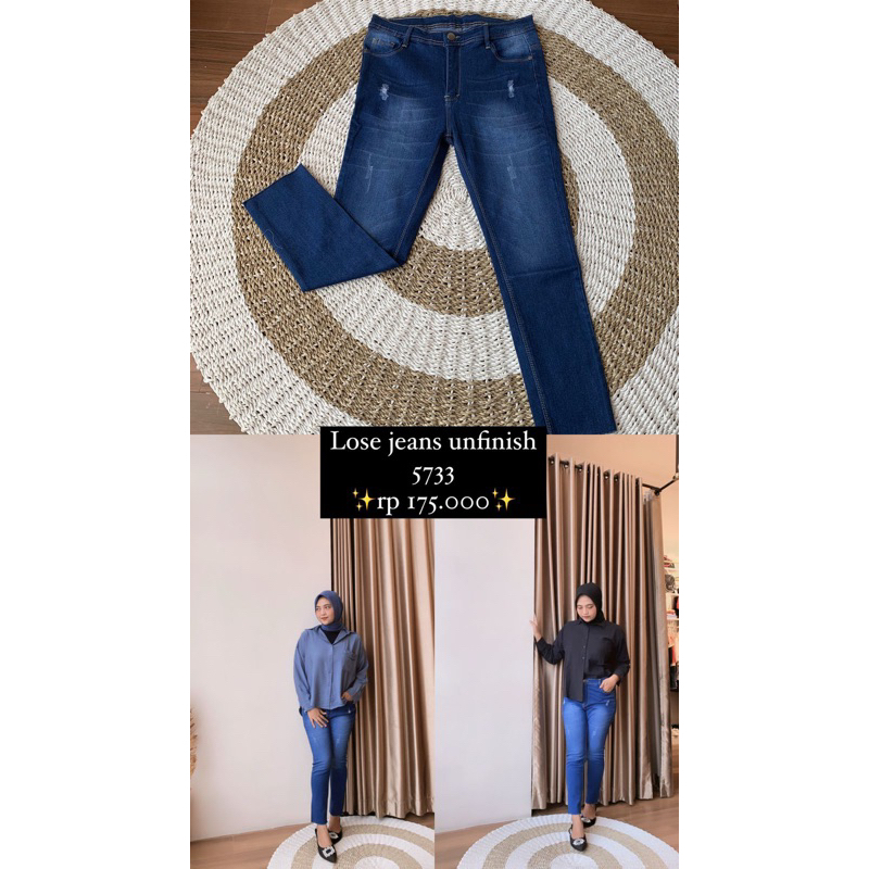 Jeans Unfinish Import