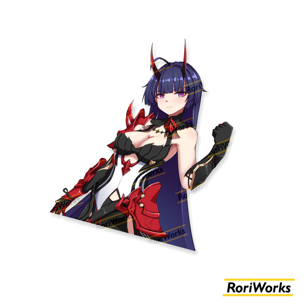 Stiker Kiss cut - Mei (Herrscher of Thunder) | Honkai Impact 3