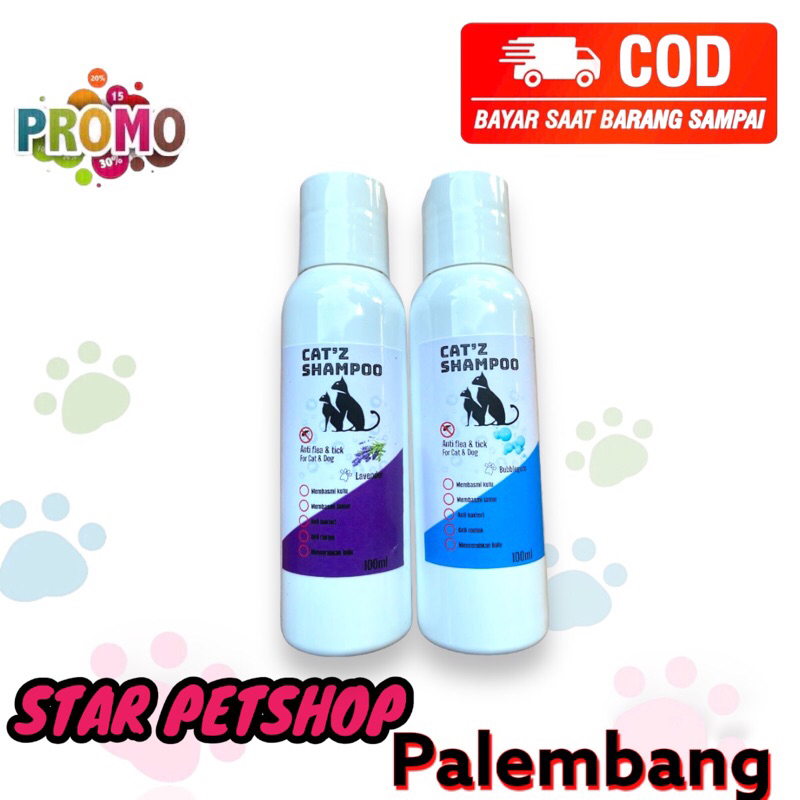 Shampo Kucing Anti Kutu dan Jamur CATZ SHAMPO 100ml