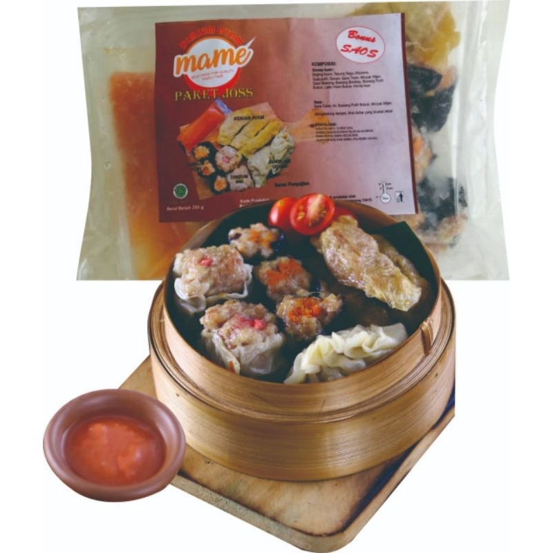 

Dimsum Mame Paket Joss Lengkap