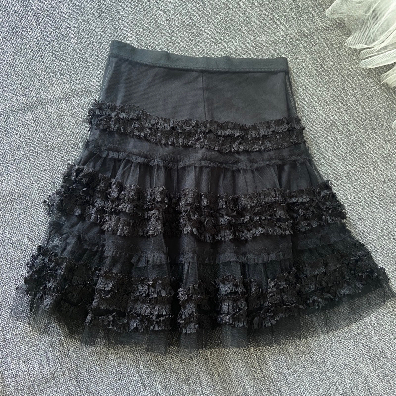 Preloved Rok Lace Black/ Rok Renda Warna Hitam