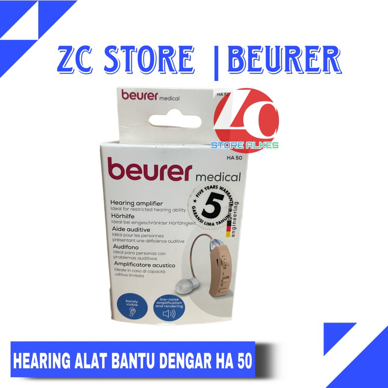Beurer HA-50 Beurer Alat Bantu Dengar Hearing Amplifier HA 50