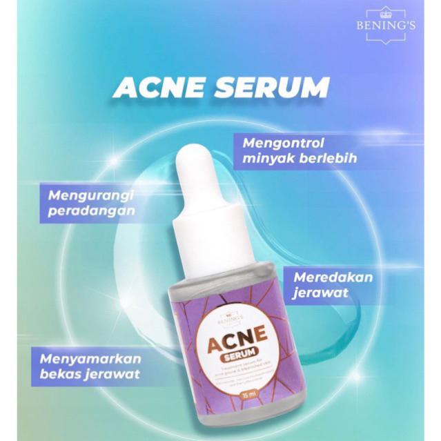 BENINGS ACNE SERUM JERAWAT DR OKY PRATAMA