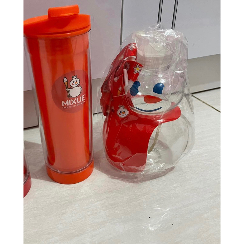 Paket Botol Mixue (Tumbler dan Botol Mixue)