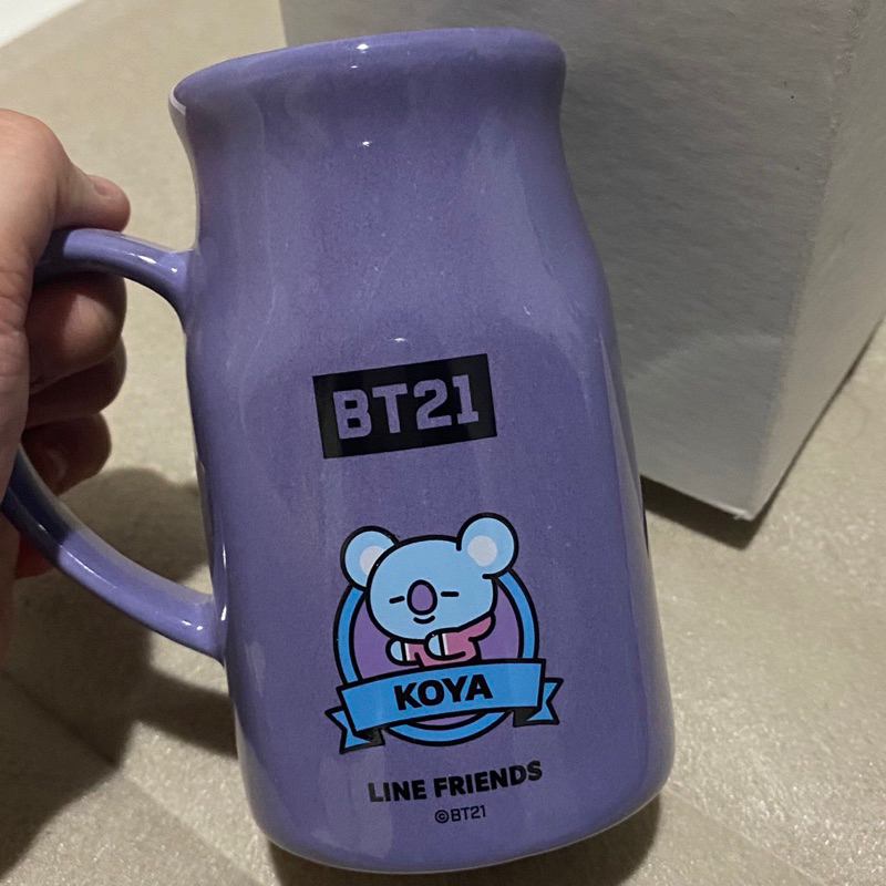 BTS / BT21 Koya Gelas Mug Keramik Milk Life - LINE FRIENDS OFFICIAL