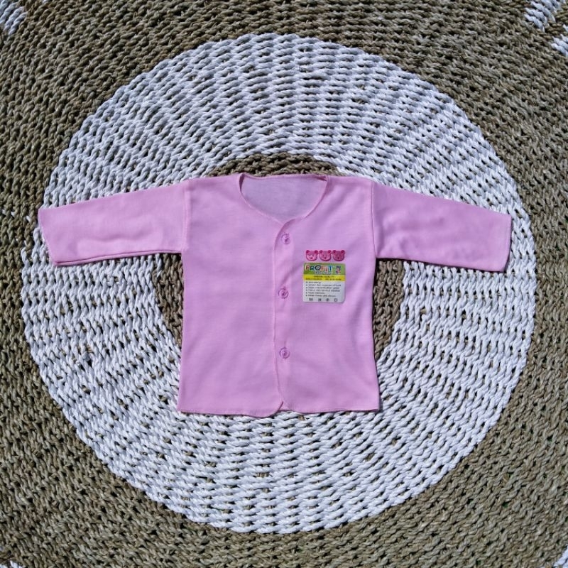 3 PCS Baju Bayi Baru Lahir Lengan panjang Seri Warna Perempuan talitababywear