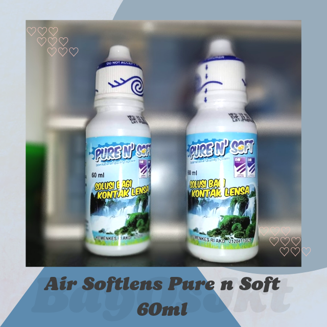 Air Softlens Pure n Soft 1 Dus Isi 144 Botol