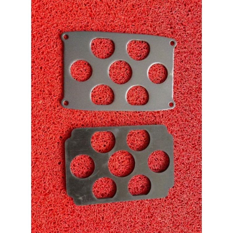 cover atas peredam head 125z bahan original besi presisi