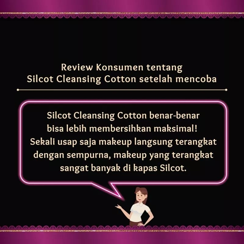 Silcot Cleansing Cotton 82pcs