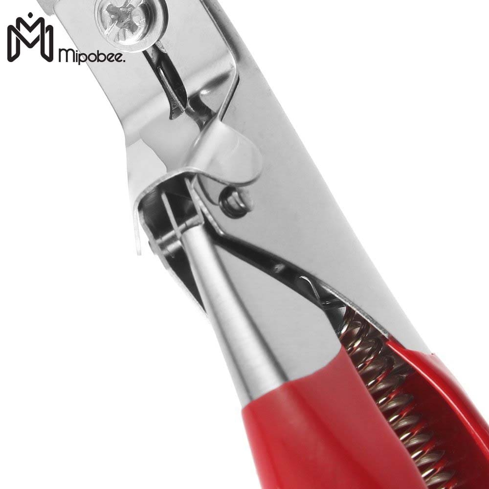 Alat Gunting Kuku Lengkung Nail Trimmer Manicure Pedicure - Silver