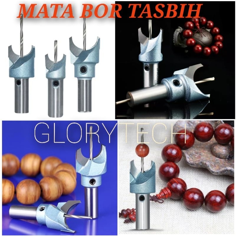 MATA BOR TASBIH MATA UKIR KAYU TASBIH/ MATA ROUTER KAYU
