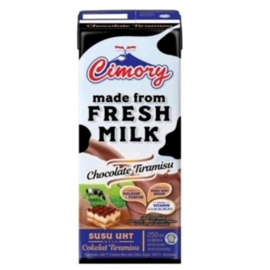 

Cimory fresh milk susu uht 250ml chocolate tiramisu