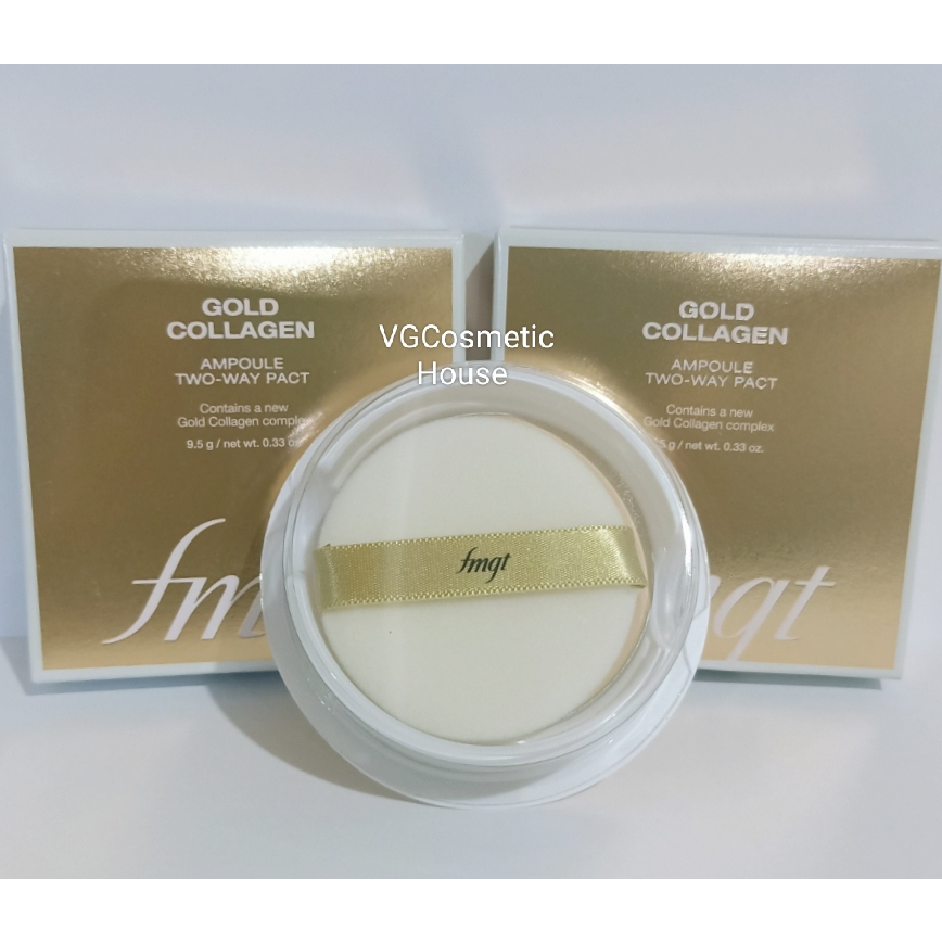 The Face Shop Gold Collagen Ampoule Two Way Pact
