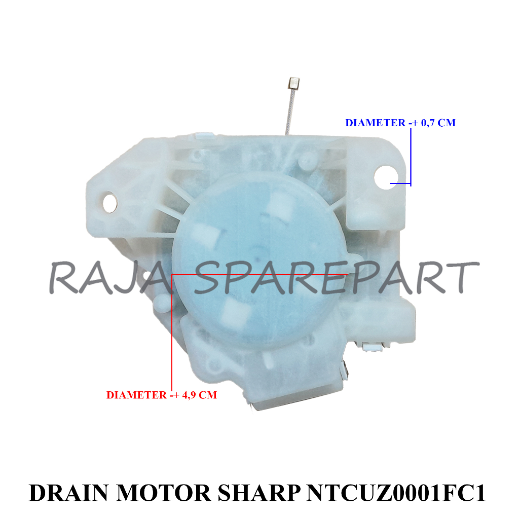 Drain Motor/Motor Pembuangan Air Mesin Cuci Sharp NTCZ0001FC1