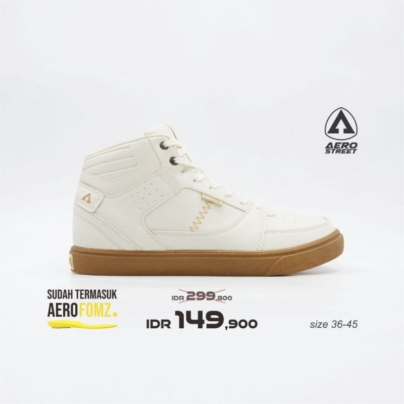 aero street hoops putih gum