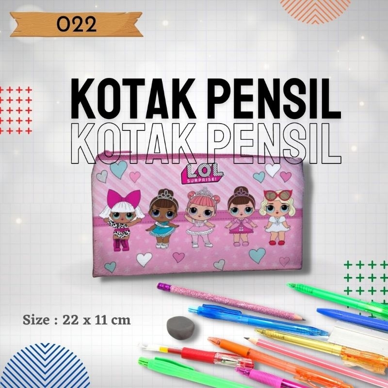 

Tempat Pencil, Pena untuk TK,SD,SMP,SMA,dan Mahasiswa Gambar LOL Surprise 022 Serbaguna Murah Dan Kualitas Terjamin.