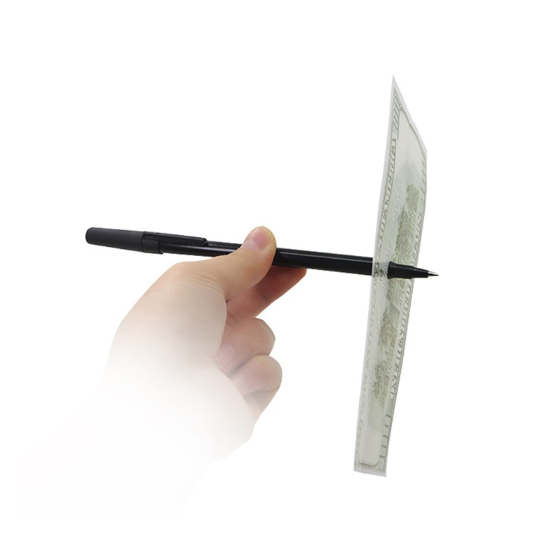 Pen Through Perfect Pen Alat Sulap Pulpen Menembus Uang