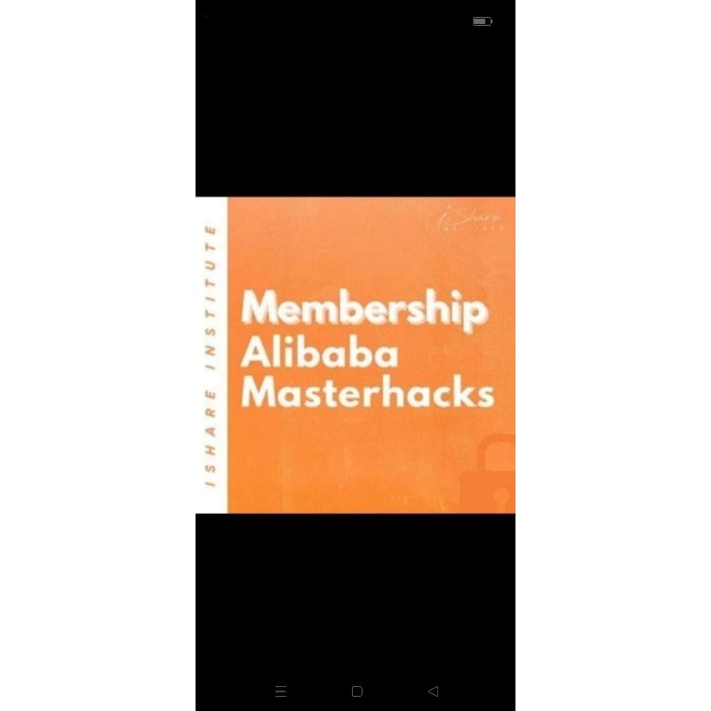 

buku membership albaba ishare institute