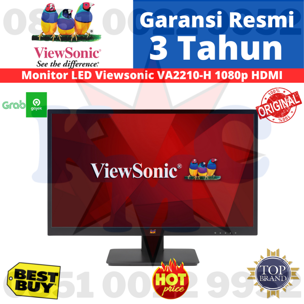 Monitor ViewSonic VA2210-H 21.5&quot; Full HD HDMI Monitor VA2210H