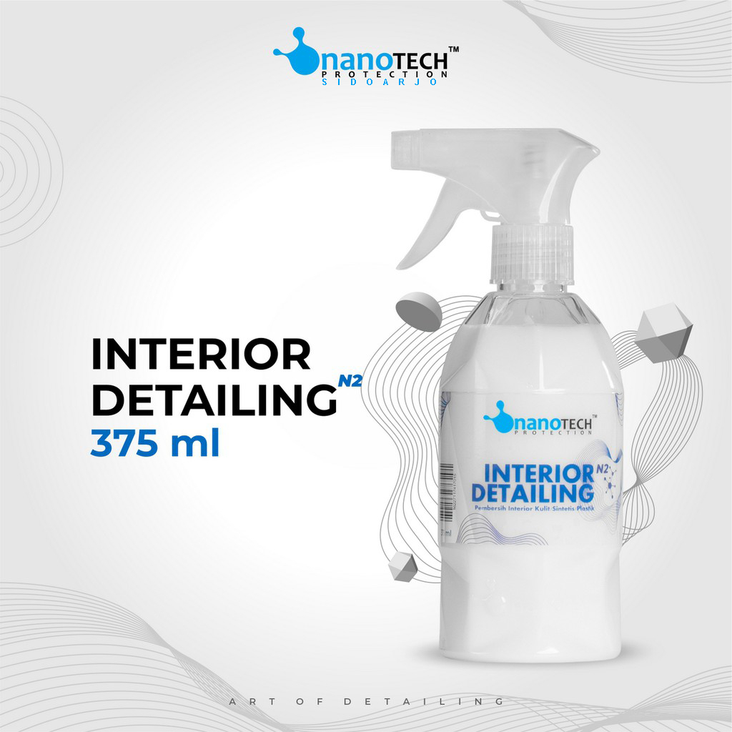 Nanotech Interior Detailing Detailer Pembersih Interior Jok Dasboard Trim