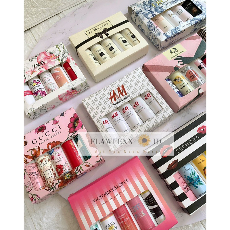 PARFUM BRANDED GIFT SET 1BOX ISI 5