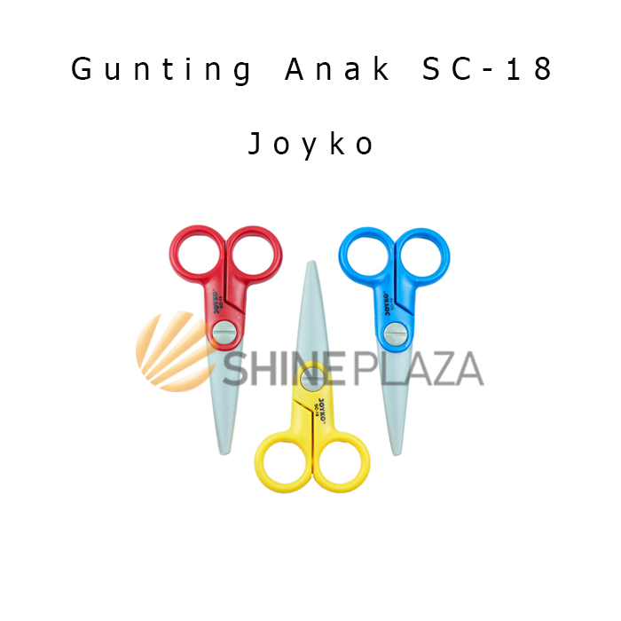 

Gunting Anak Kecil Joyko SC-18 - Kids Scissors Joyko