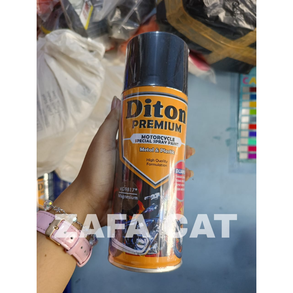 Cat Semprot DITON PREMIUM Velg & Engines Parts Colors - Magnesium VG 9817*