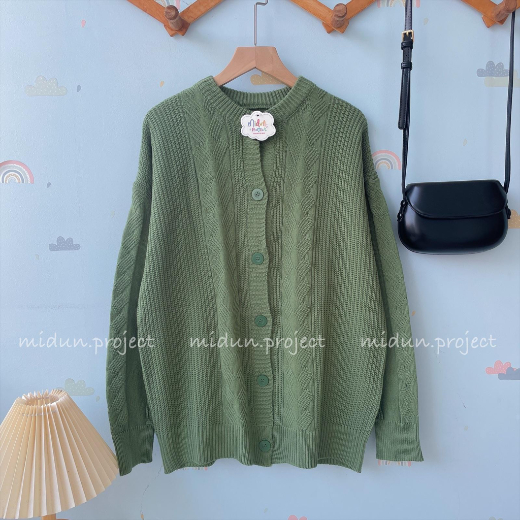 SILVYA CABLE CARDY | CARDIGAN CABLE PREMIUM