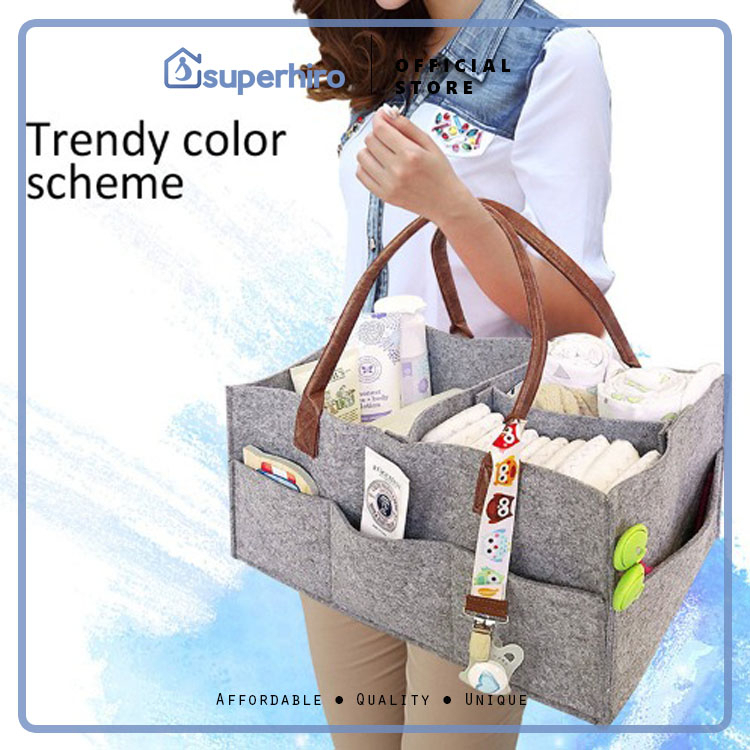 Multipurpose Caddy Bag Tas Diaper Stroller Organizer Baby Bayi