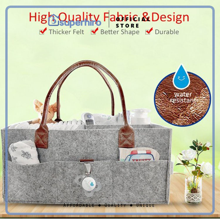 Multipurpose Caddy Bag Tas Diaper Stroller Organizer Baby Bayi