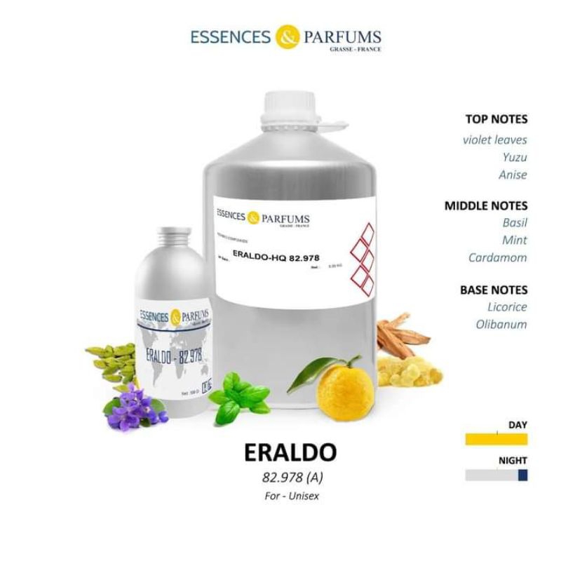 Bibit parfum Searah EGE EGAILO by NISHANE | ERALDO - 500ML SEGEL by ESSENCES & PARFUME