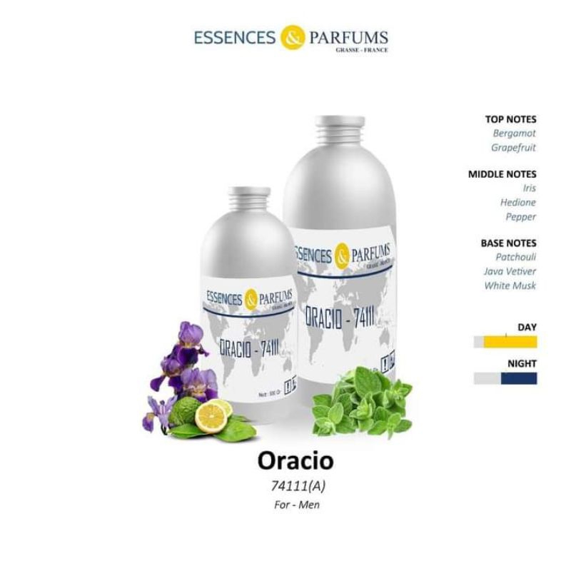 Bibit parfum Searah ORAGE by LOUIS VUITTON | ORACIO - 500ML SEGEL by ESSENCES & PARFUME