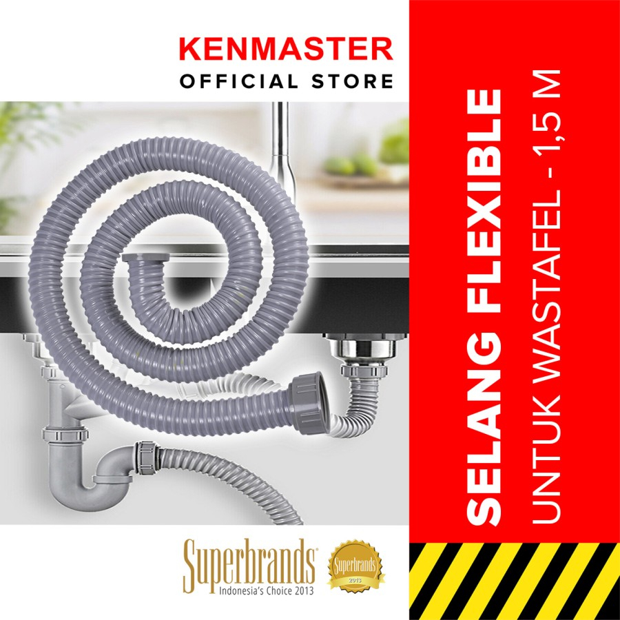 Kenmaster Selang BCP 1.5 Meter / Selang Wastefel - SLNG142