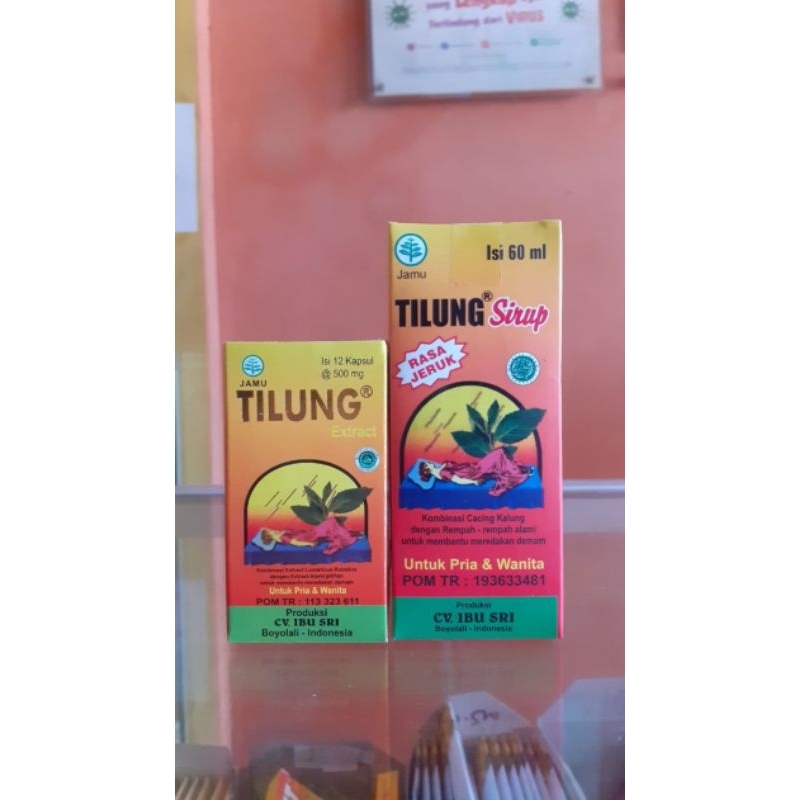 TILUNG KAPSUL (OBAT DEMAM TIPES)