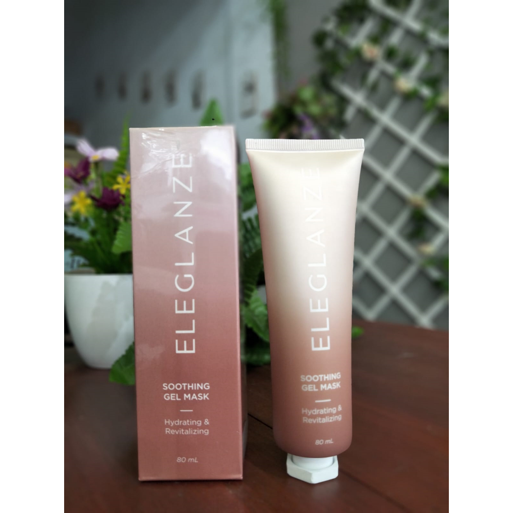 ELEGLANZE Soothing Gel Mask / Perawatan wajah BPOM