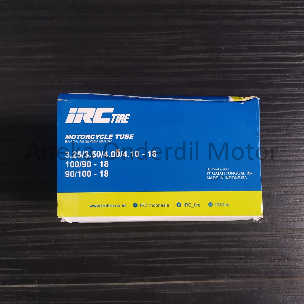 Ban Dalam Ring 18 350.400 IRC