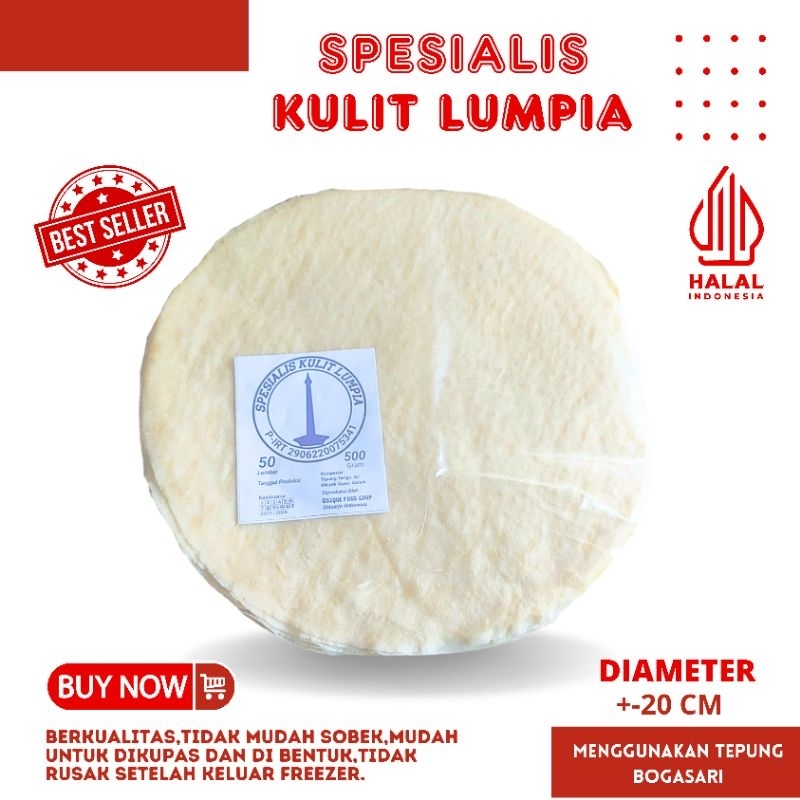 

PRODUSEN SPESIALIS KULIT LUMPIA | TERMURAH | TERIMA ECER GROSIR