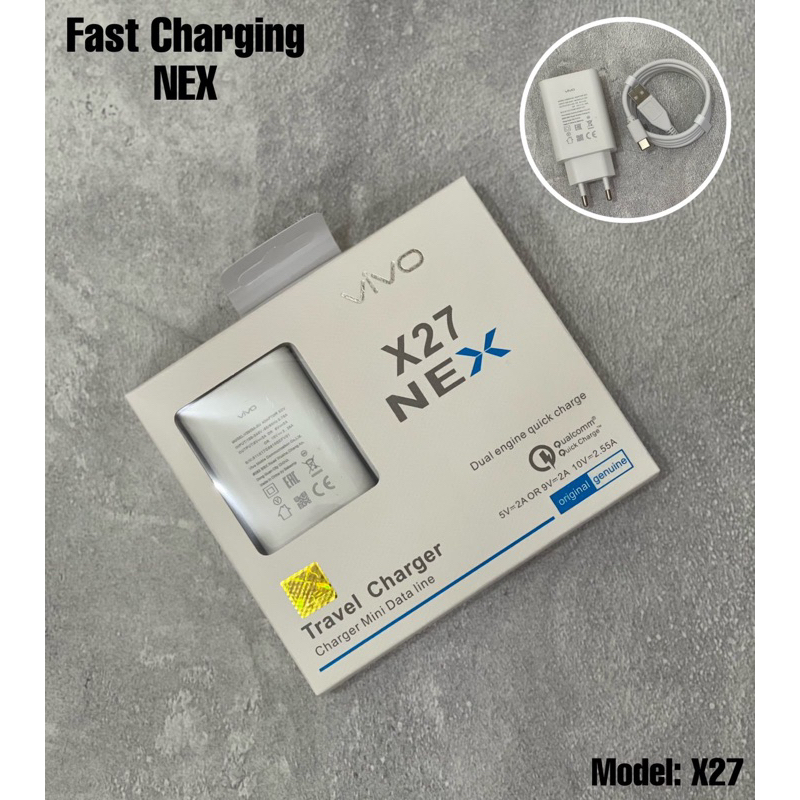 GROSIR CHARGER VIVO NEW X27 ORIGINAL MICRO TYPE C Y11 Y12 Y15 Y17 Y20 Y30 Y50 Y91 Y95 V20 V21 Y19 V19 BY SMOLL