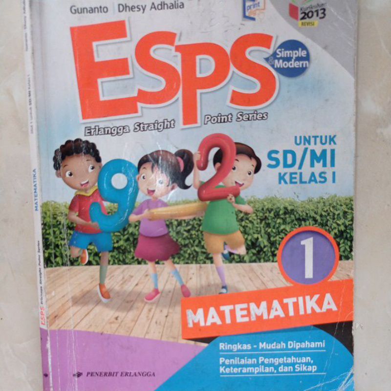 

Buku Paket MTK SD/MI Kelas 1