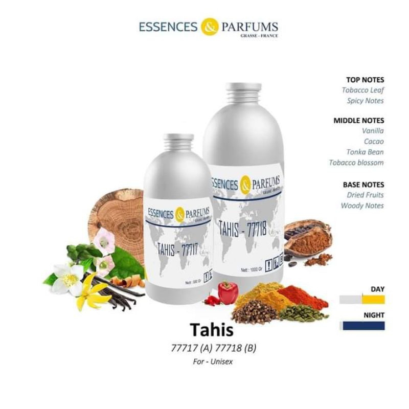 Bibit parfum Searah TOBACCO VANILA by TOM FORD | TAHIS - 500ML SEGEL by ESSENCES & PARFUME