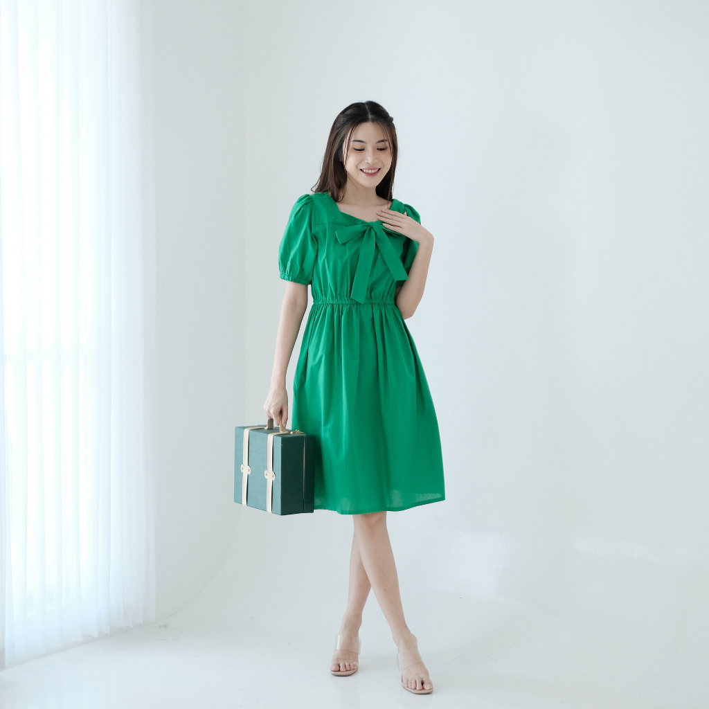 Ladybydiana HILLARY DAILY DRESS Mini Dress Wanita Korean Style Busui Friendly