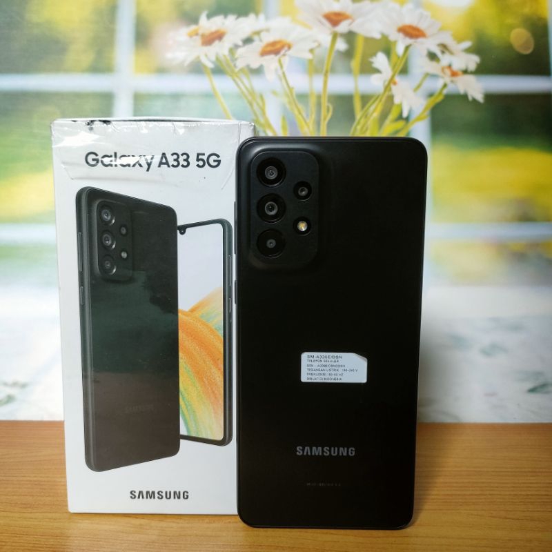 SAMSUNG A33 5G FULLSET ORIGINAL HP SECOND SAMSUNG FULLSET