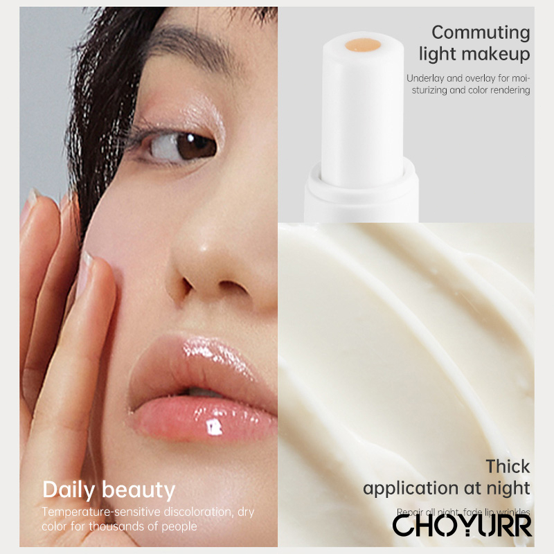 【COD】Cappuvini Lip Balm Sandwich Color Changing Moisturizing Lip Glaze-CH