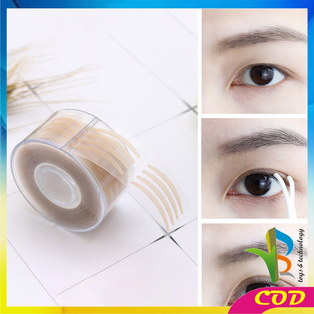 RB-K147 Skot Mata Eyelid Tape Roll ISI 300 PASANG Scot Mata Jaring Skot Kelopak Mata Transparan / Skot Mata Roll Double Eyelid Bening Tahan Air