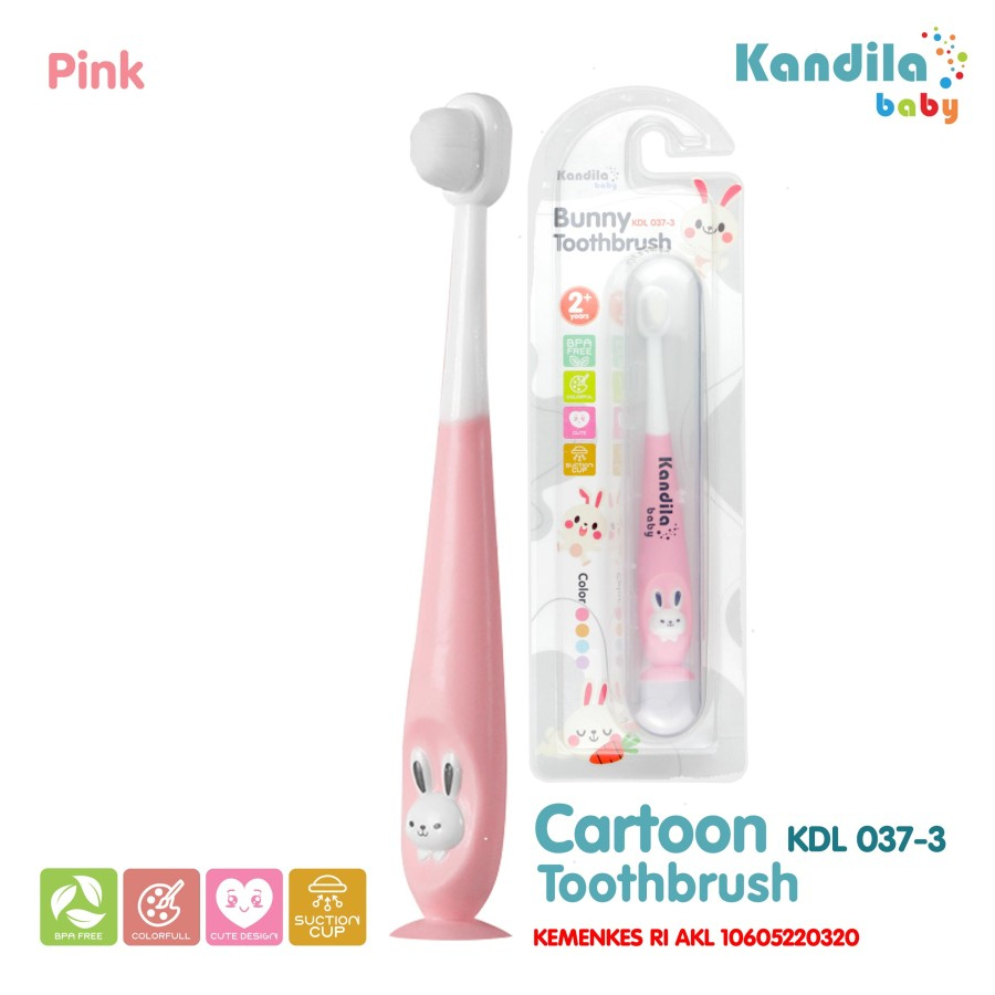 Sikat Gigi Bayi Anak Kandila Baby Bunny Toothbrush / KDL 037-3