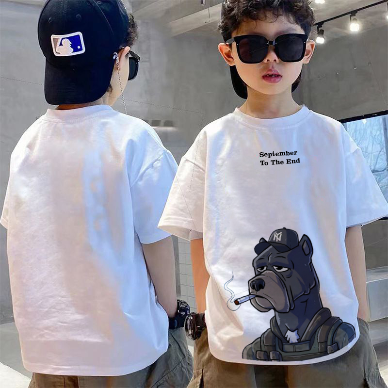 Amspro Kaos Katun24s Anak Kaos Oversize Anak Baju ana Kaos Anak Atasan Anak DSPB2