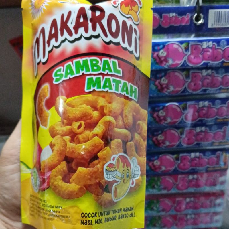 Ajisuka makaroni sambal matah